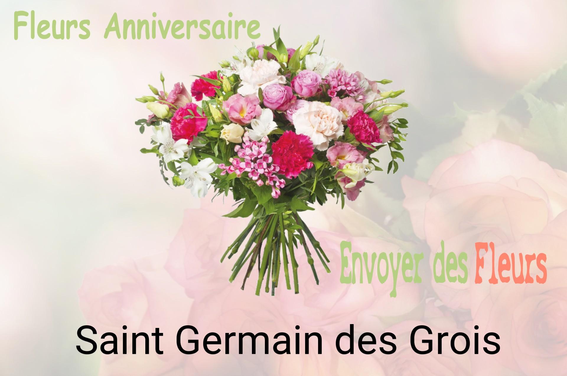 Bouquet de fleurs d’anniversaire livré à Saint-Germain-des-Grois