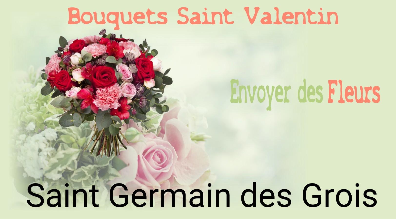 Roses de Saint-Valentin livrées à Saint-Germain-des-Grois